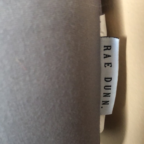 NEW. RAE DUNN MEMORY FOAM BACK PILLOW. "RELAX" - Picture 3 of 7